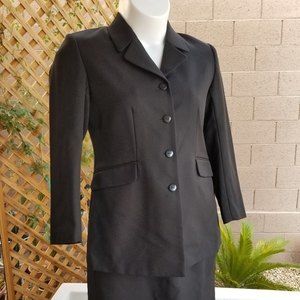 Black Suit Jacket with Skirt